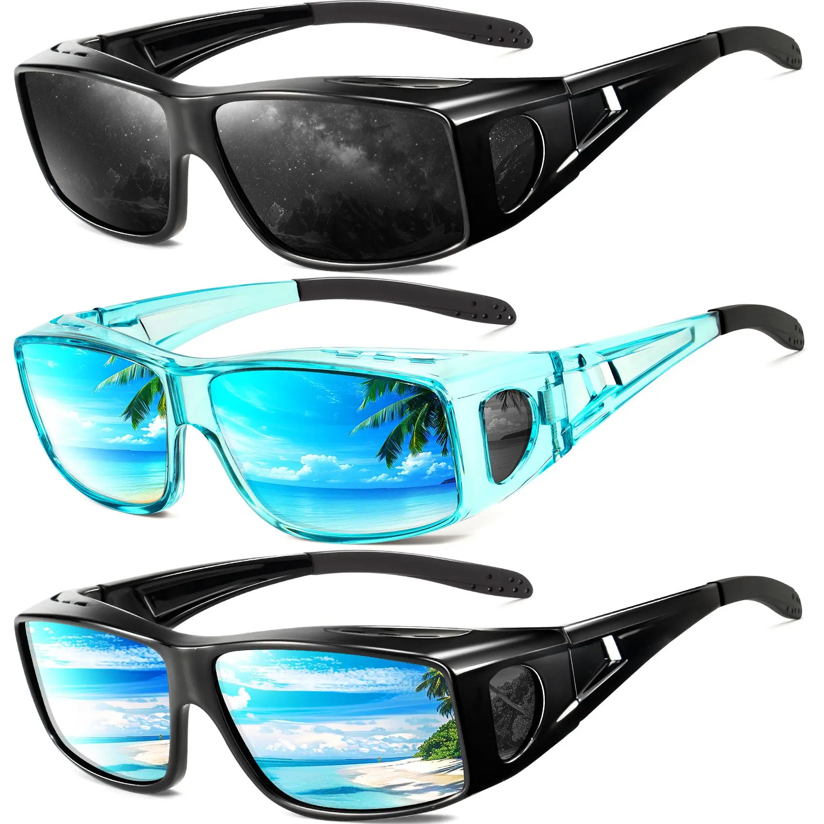 Glossy BLK/Grey,Blue/Blue,GlossyBLK/Blue