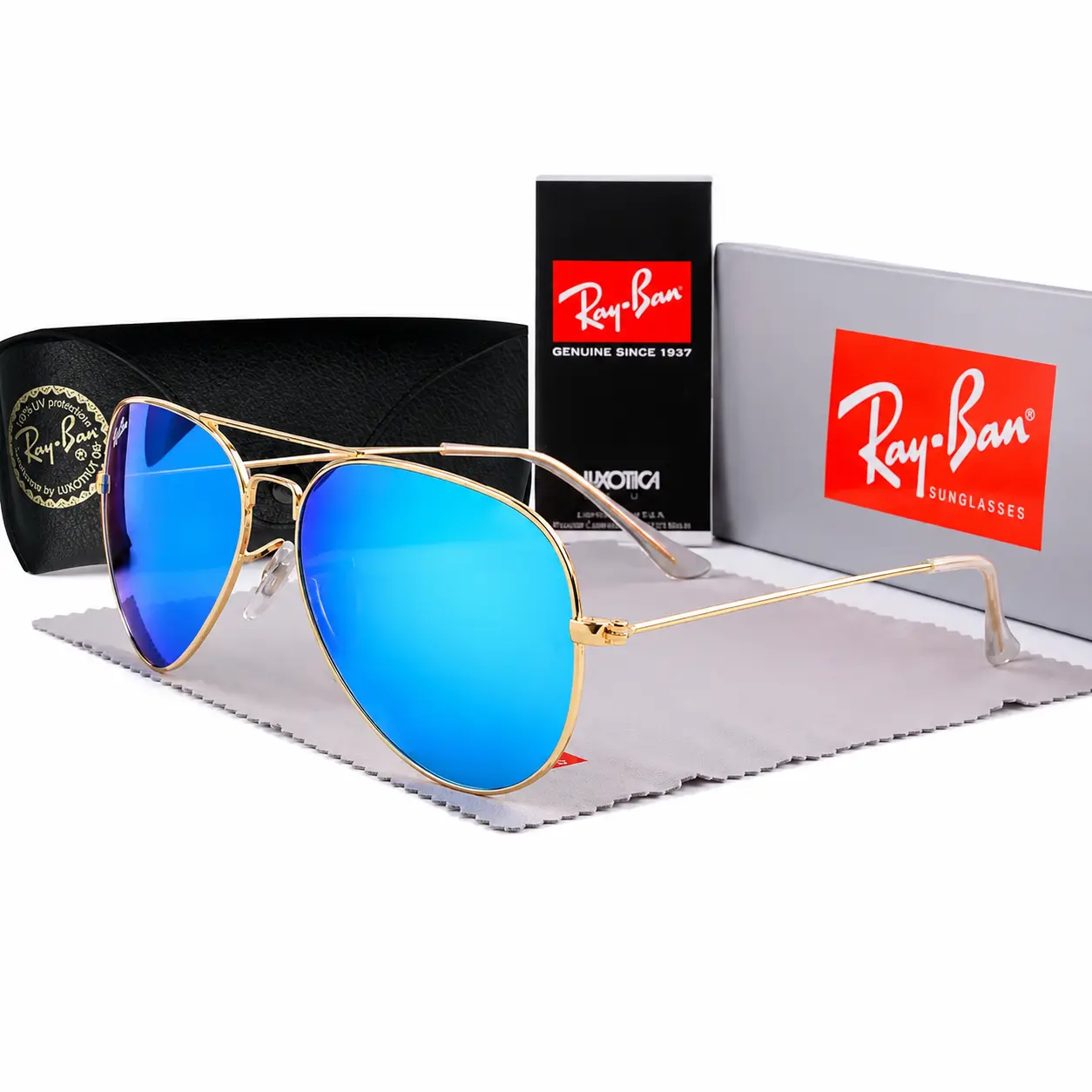 Classic Aviator Polarized Sunglasses for Men Women UV400 Outdoor Driving Fishing Eyewear