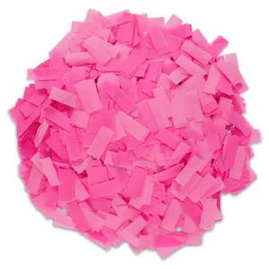 Pink UV Confetti – Flameproof & Biodegradable 1lb Loose Pack