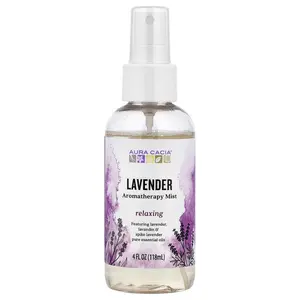 Aura Cacia Aromatherapy Mist, Lavender, 4 fl oz (118 ml)