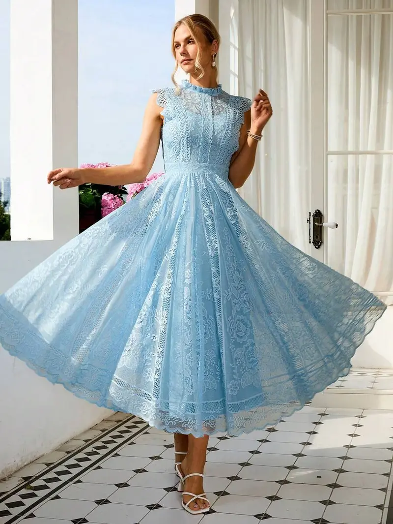 juniors a line dress Suzhoufashion A Line Asymmetrical White Off The Shoulder Satin Graduation Dress main image 0