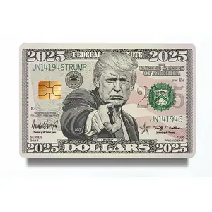 2025 Trump Donald President Sticker Waterproof Vinyl Debit/Credit Card Skin Cover - Sleek & Stylish Protection for Your Debit/Credit Cards