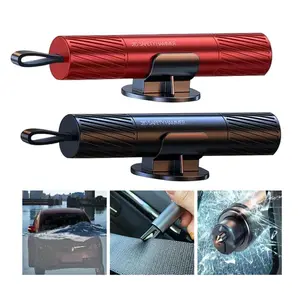 2 In 1 Car Safety Hammer,Glass Breaker Under Water,Safe Hammer,Car Hammer Seatbelt Cutter,Window Breaker Emergency Escape Tool,Small and Easy to Use Car Safety Tool.