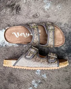 Berry Sandal in Chocolate by Very G