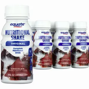 Equate Chocolate Original Nutritional Shake, 8 FL OZ, 6 Count