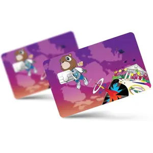 2 Pack  West Graduation Credit Debit Card Sticker Vinyl Decal Skin Cool Art