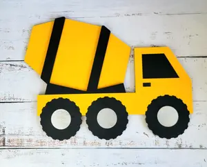 Construction Truck Wall Decor