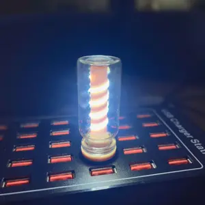 AXIZITECH 2026 New Upgrade USB Night Light Touch Dimmable LED Filament Lamp Portable Lighting Plug and Play Decorative Atmosphere Light for Car Bedroom US Version