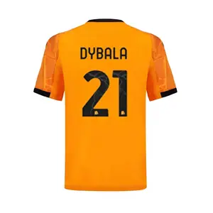 2025-2026 Season AS Roma Second Away Fan Version Jersey - No. 21 Dybala, No. 18 Soler