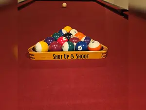 Personalized Pool Triangle | Billiards Triangle | Gift for Him | Her | Wedding | Anniversary | Billiards Supplies | Engraving | Pool Room