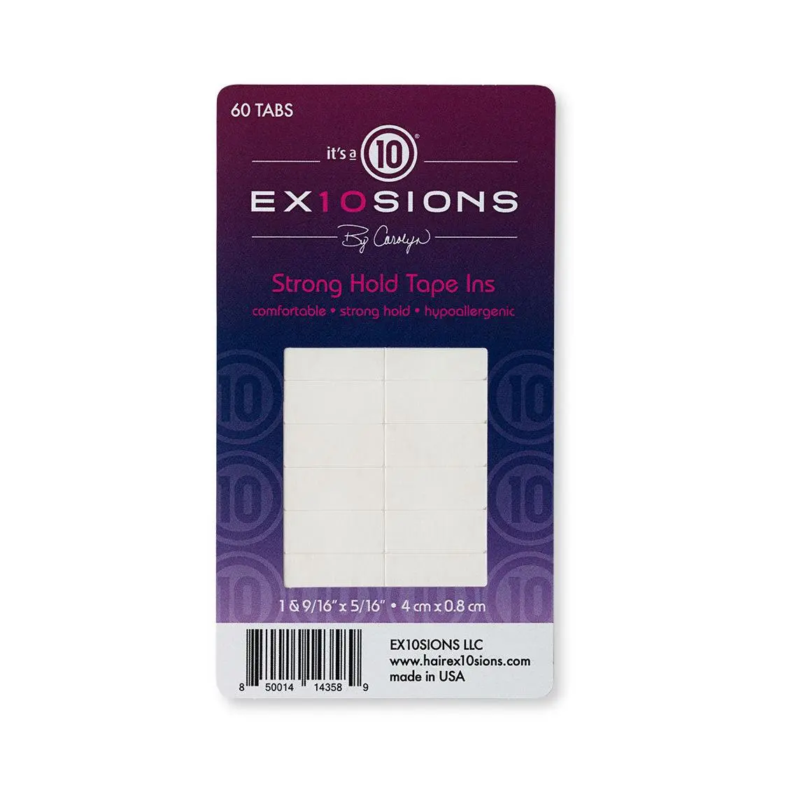 It's a 10 Ex10sions Strong Hold Tape Tabs (60 tabs)