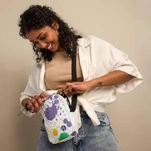 Mardi Gras WF Utility crossbody bag