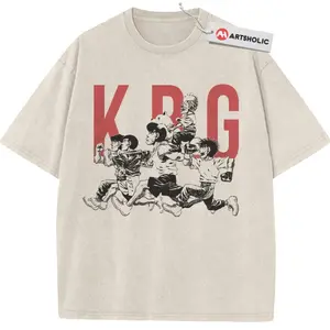 Hajime no Ippo Shirt, Anime Shirt, Vintage Tee , Graphic Tee, Unisex Fashion, Full Color, Full Size, For Men, For Women