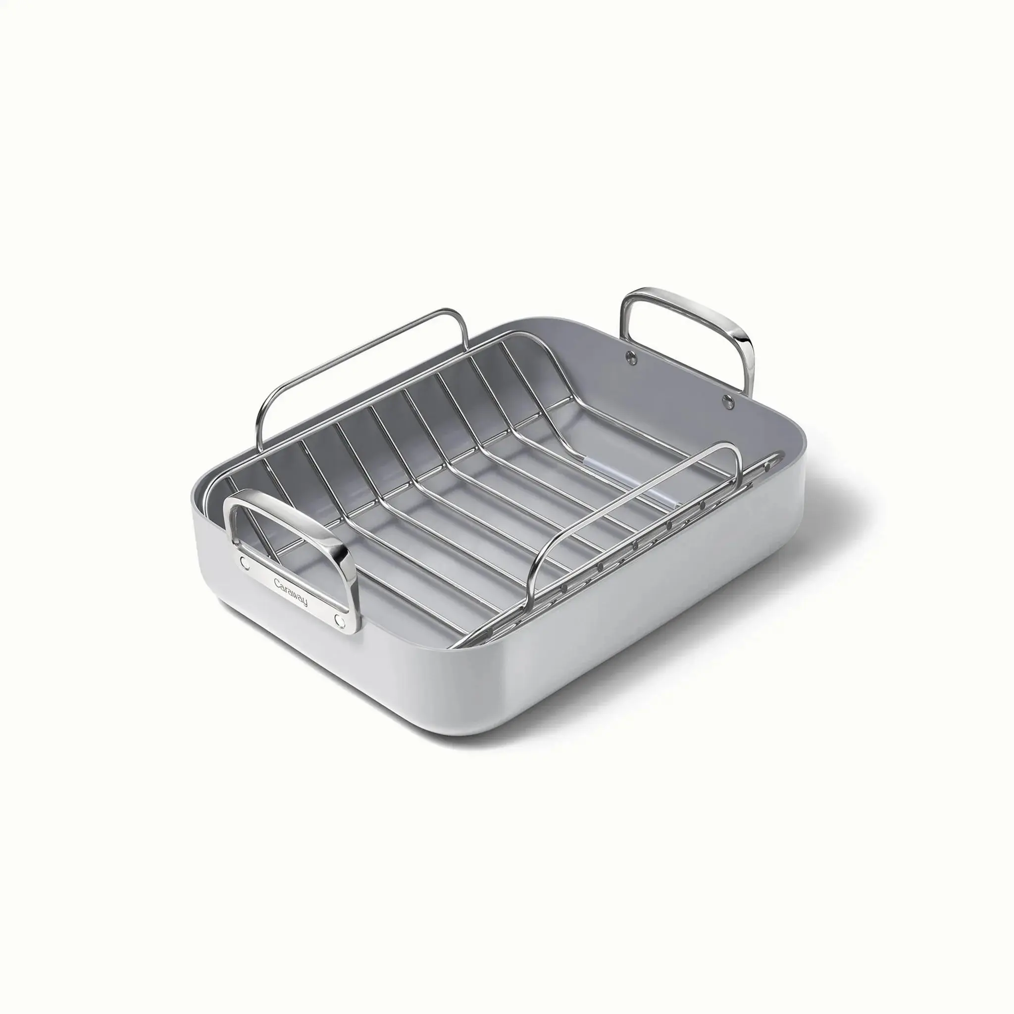 Roasting Pan with Rack - Non-Stick Ceramic Coated
