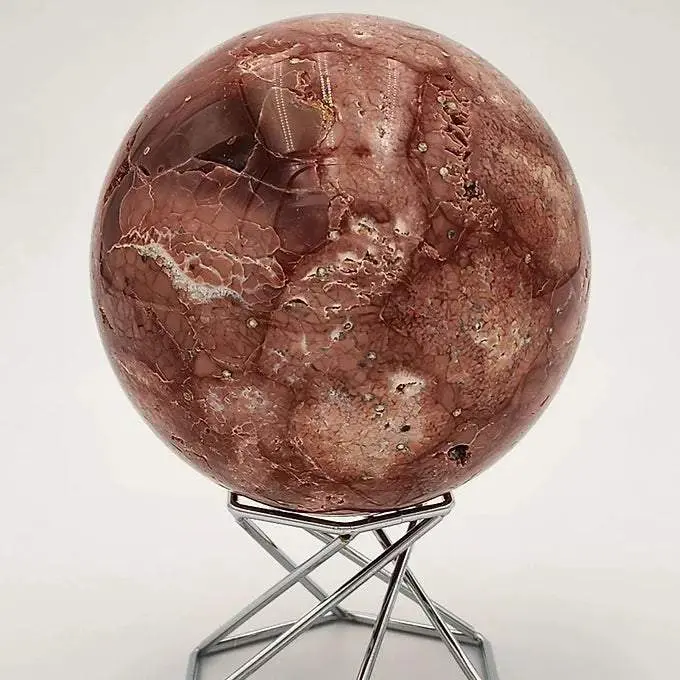 Red Calcite Sphere Red Calcite Sphere