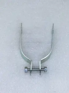 E2U 2" Unistrut Channel Galvanized Steel Pipe Strap