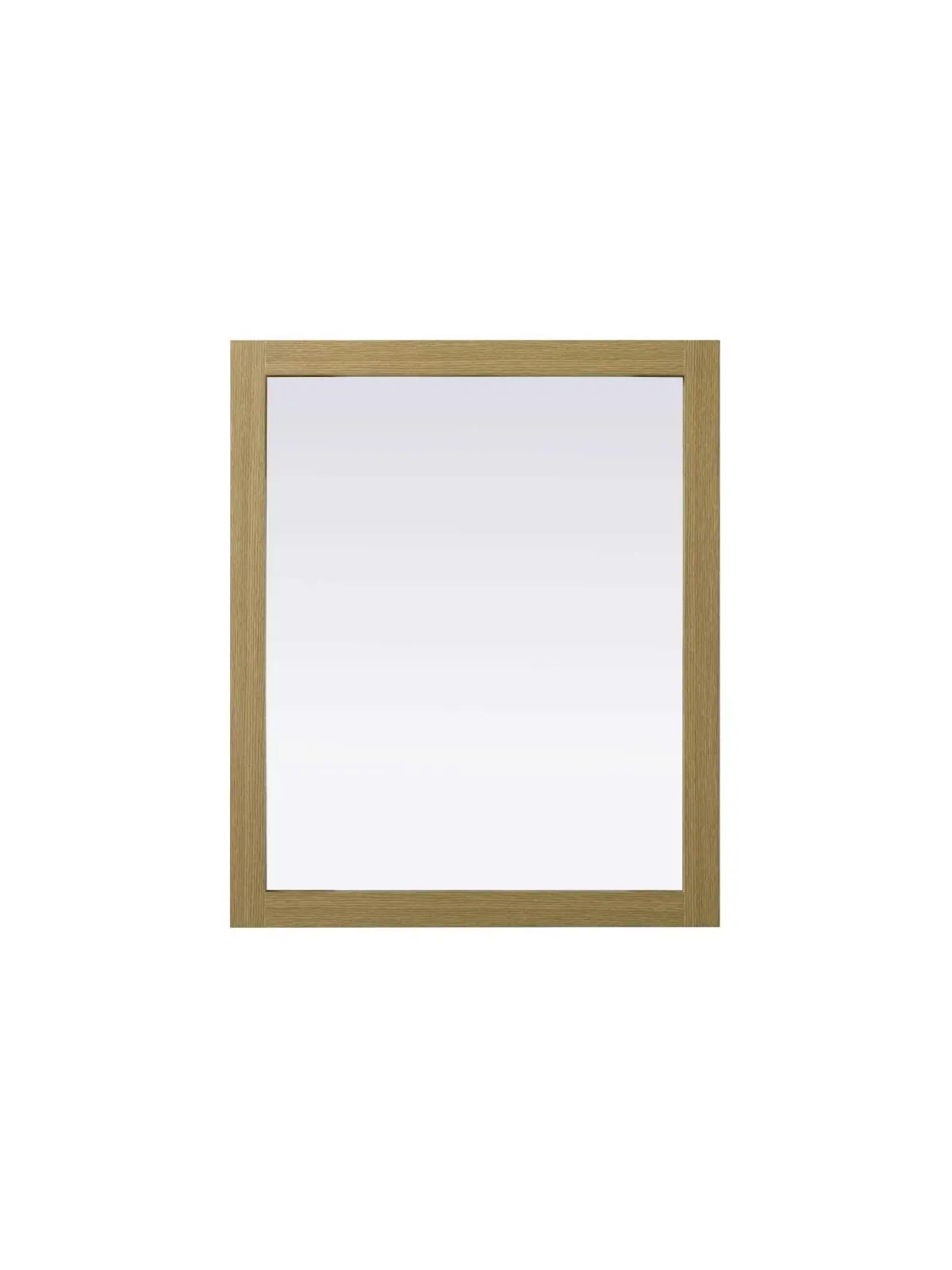 Elegant Kitchen & Bath VM33036MHB 30 x 36 in. Norah Rectangle Wood Mirror, Honey Brown