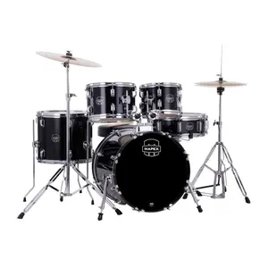 Mapex Comet 5pc Complete Drum Set Dark Black 18/10/12/14/14