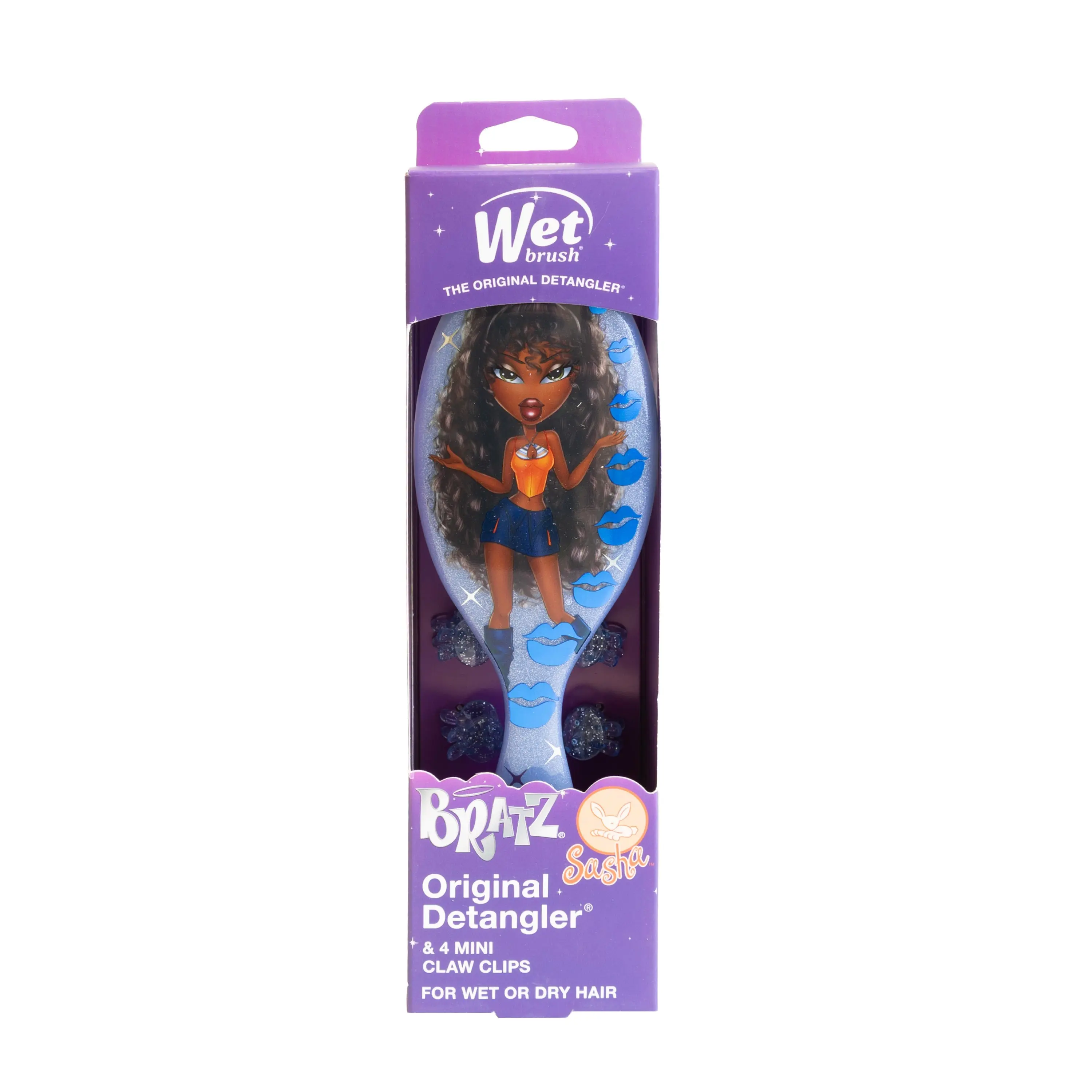 Wet Brush x Bratz Original Detangler & Claw Clips Kit - Sasha