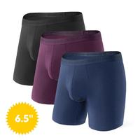 Black/Navy Blue/Wine- 6.5" in 3 Pack