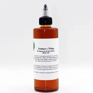 Fenugreek Sea Moss Infused Hair Oil