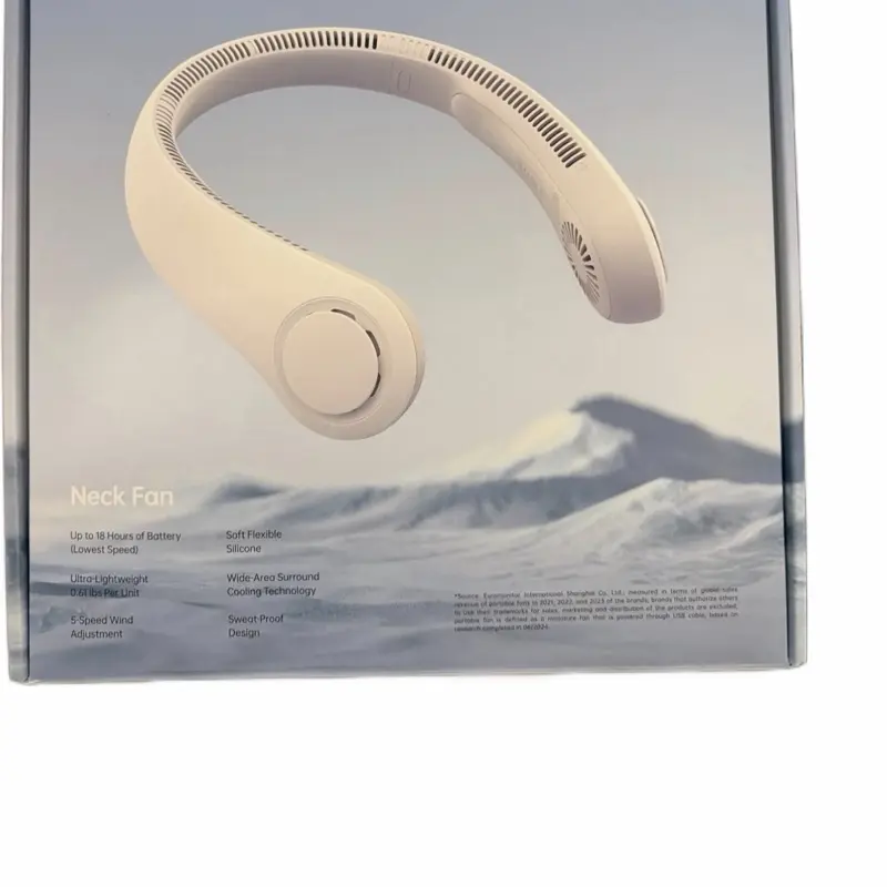Jisulife portable neck fan (open box)