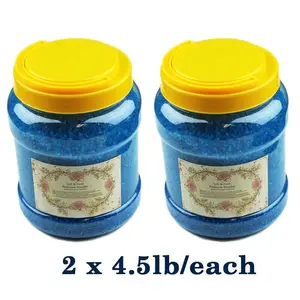 2 x4.5 Ib Ocean Sea Salt Crystals Peppermint - Pedicure Soak Solution USA SELLER Body Care Lotion Skin Care Skin Repair Cleanser Cleansing