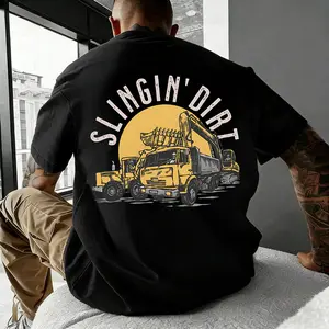 Slingin' Dirt - Tee Construction Crew Shirts