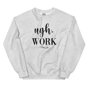 Ugh Work Graphic Crewneck Sweatshirt