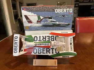 New for 2025!! Oh Boy Oberto- Unlimited Hydroplane -Radio control ready parts