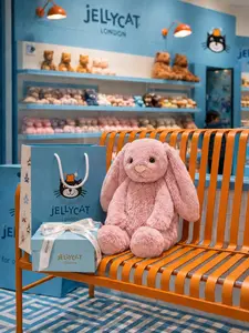 Jellycat Bashful Bunny 40cm Plush, Soft Long Ear Rabbit Stuffed Animal, Cute Bunny Toy Gift for Baby Kids Girls & Collectors