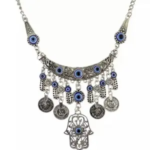 Turkish nazer lucky necklace evil eye decoration