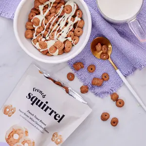 French Toast Cereal: Gluten Free, Vegan White Chocolate Peanut Butter Clusters with Cinnamon & Date Sugar - Food, Breakfast