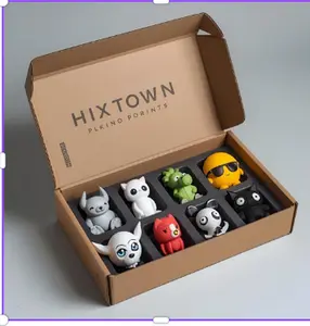 HixTown Build a Pack  of 3D Printed Articulating Figurines Live Pick a of Items