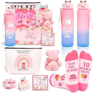 Gifts for 10 Year Old Girl 10th Birthday Gifts for Girl Ideas for Daughter Funny 10th Birthday Decorations for Her Sister Niece Granddaughter Popular Double Digits Birthday Gift for Teen Girls