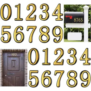 Mailbox Numbers for Outside,  House Numbers for Mailbox  Self Adhesive Mailbox Numbers 2 Inch Door Address Numbers Stickers for Mailbox, Apartment, House, Trash Bins