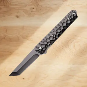Sharp outdoor survival folding knife portable multifunctional stainless steel folding knife portable knife self-defense knife household fruit knife picnic camping hunting fishing wood slicing