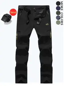 Men's Quick-Dry Hiking Pants | Slim-Fit Breathable Elastic Work Pants for Outdoor Camping Travel & Daily Commute#SummerVibes