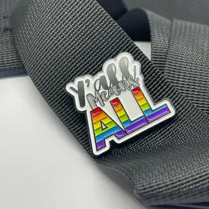 Y’all Means All Enamel Pin