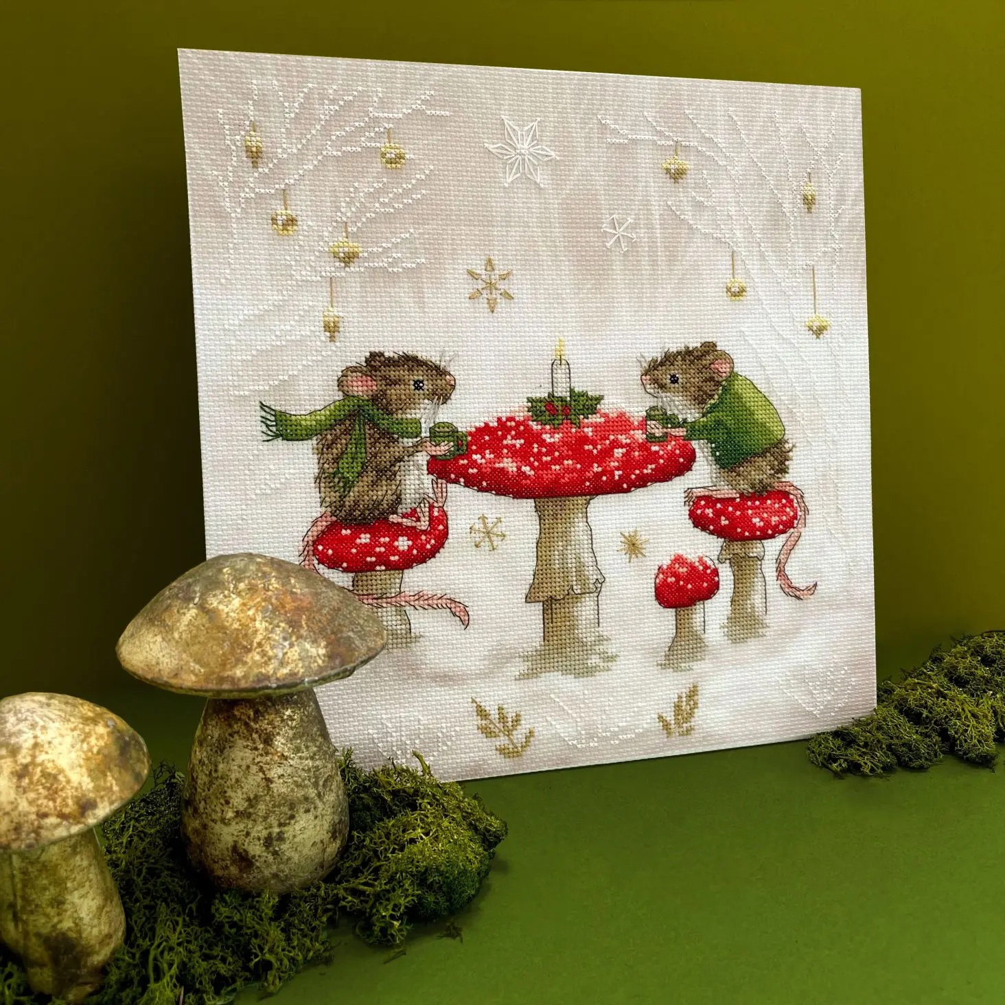 Toadstool Treats Counted Cross Stitch Kit by Bothy Threads XSS26