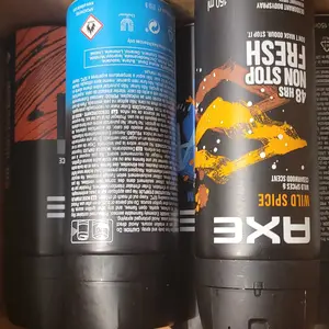 AXE Deodorant Spray 6-Pack (150ml/5oz) - Men's Aerosol Deodorants, Long Lasting 48H Odor Control Variety Mix, Aerosol Spray Deodorants
