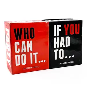 Party Challenge Themed Card Game for Family and Friends, Social Interactive Fun Game for Festivals and Events, Talent Showdown and Decision Challenges, Family Board Games