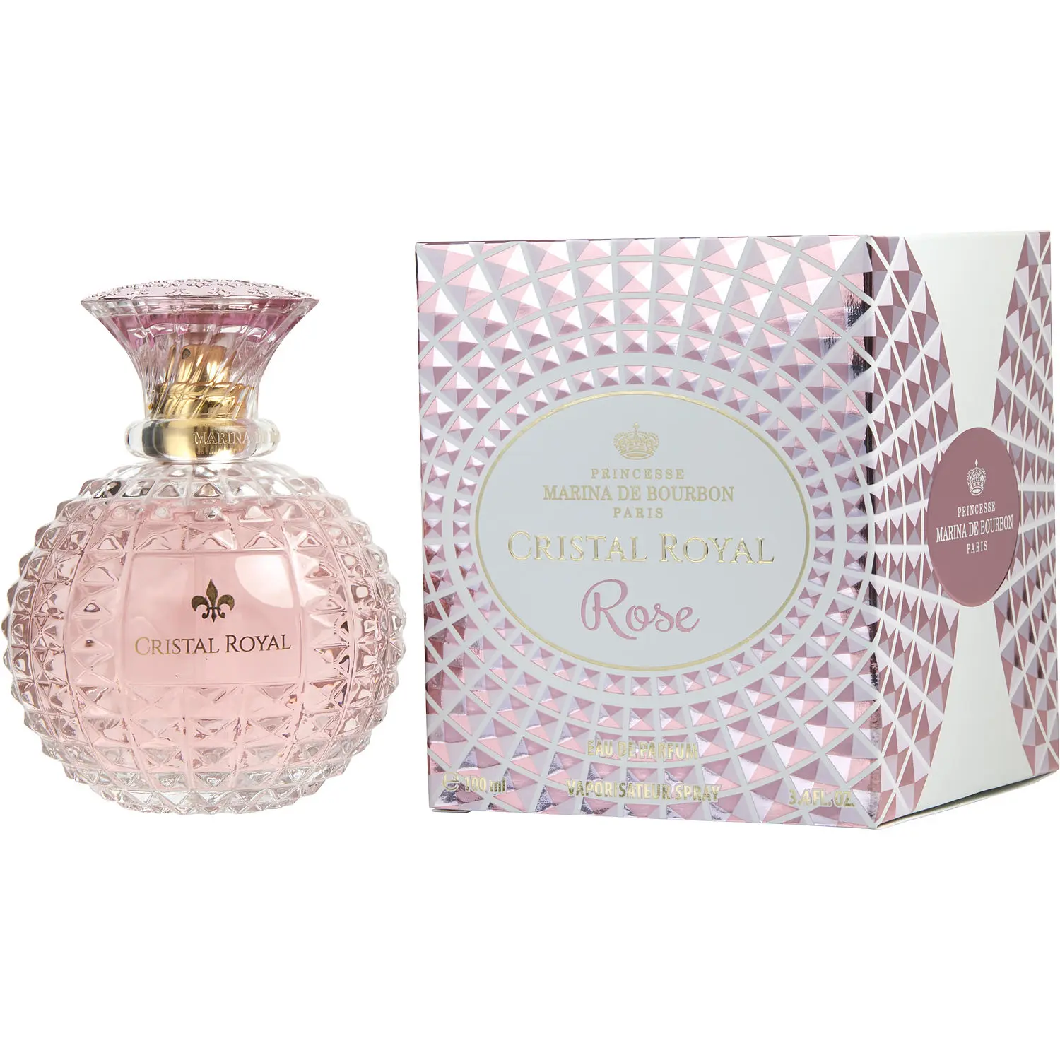 Marina De Bourbon Cristal Royal Rose By Marina De Bourbon Eau De Parfum For Women