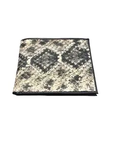 Billetera de Vibora Cartera de Piton Culebra de Piel Men’s Leather wallet with Snake Animal Print