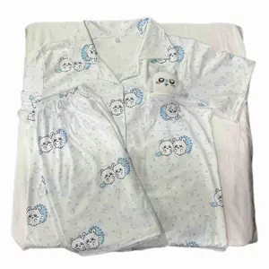 Chikawas Flying Squirrel Pajamas Summer Momonga Cartoon Kawaii Short-sleeved Shorts Home Clothes Animated Characters