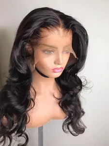 26-Inch Soft Wavy Wig, 180 Density, 13x4 Lace Front, Pre-Trimmed Real Hair, Suitable for Daily Wear, Women, Lace Frontal Wig, Lace Front Wigs