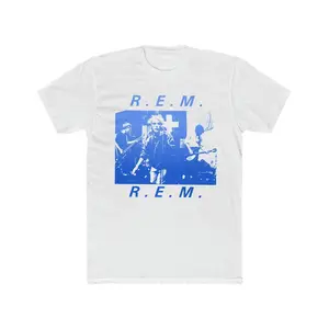 R.E.M. BAND 1981 Athens GA Vintage Handbill T-Shirt Size S-6XL, All Colors, Gift for Women Men, Made In USA, US Size S-6XL, 100% cotton, Classic Fit, Unisex T-Shirt