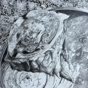 Hanging wall decor print, Alien Disco Studio 71 PDX, Matte Finish Print for 4x6 8.5x11 11x14 Sizes