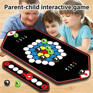 New Magnetic Curve Flow Ball Board Game, Interactive Two-Player Strategy Toy, Family Gathering Game, Birthday Gift, Classroom Activity