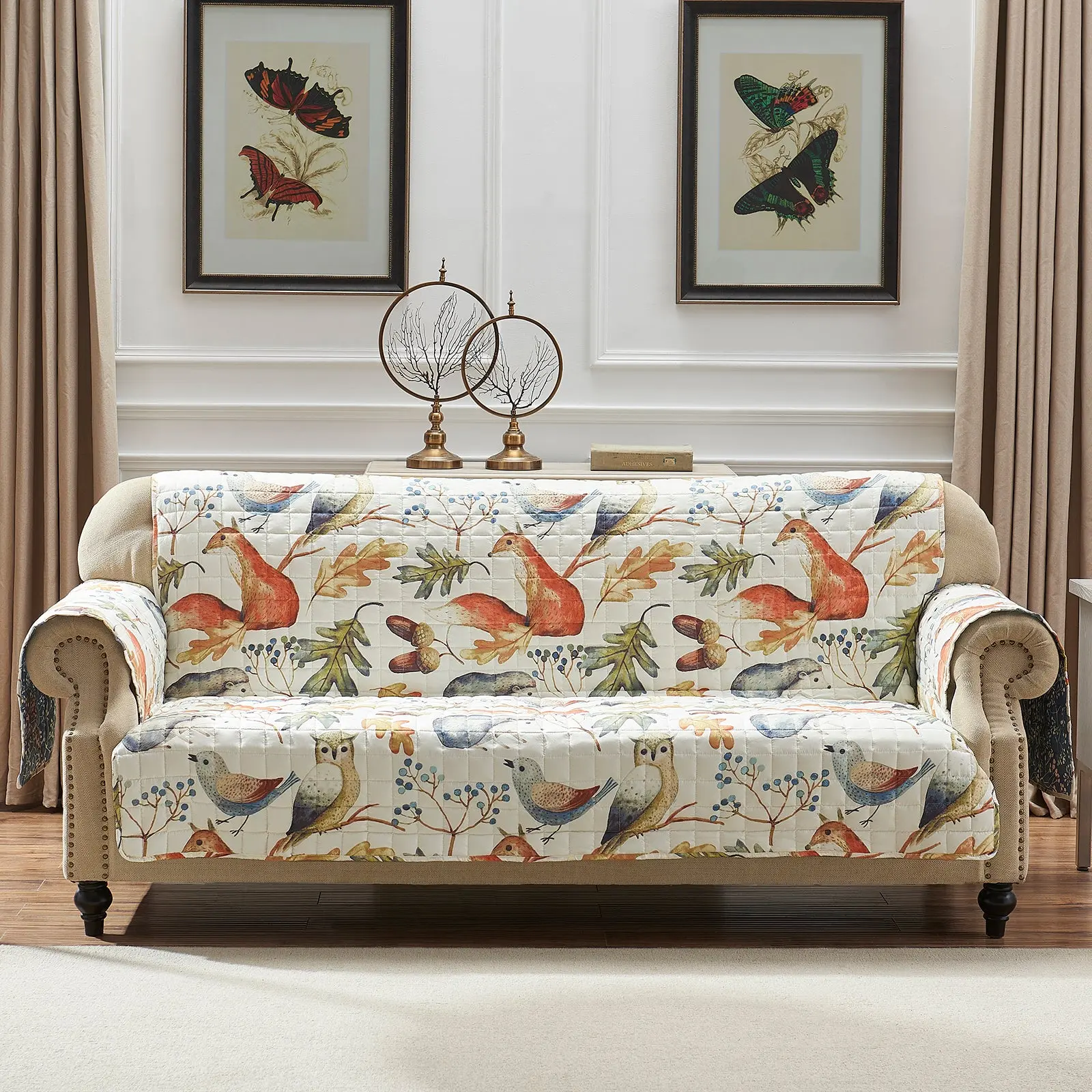Greenland Home Willow Multi Sofa, 127x77 Inches